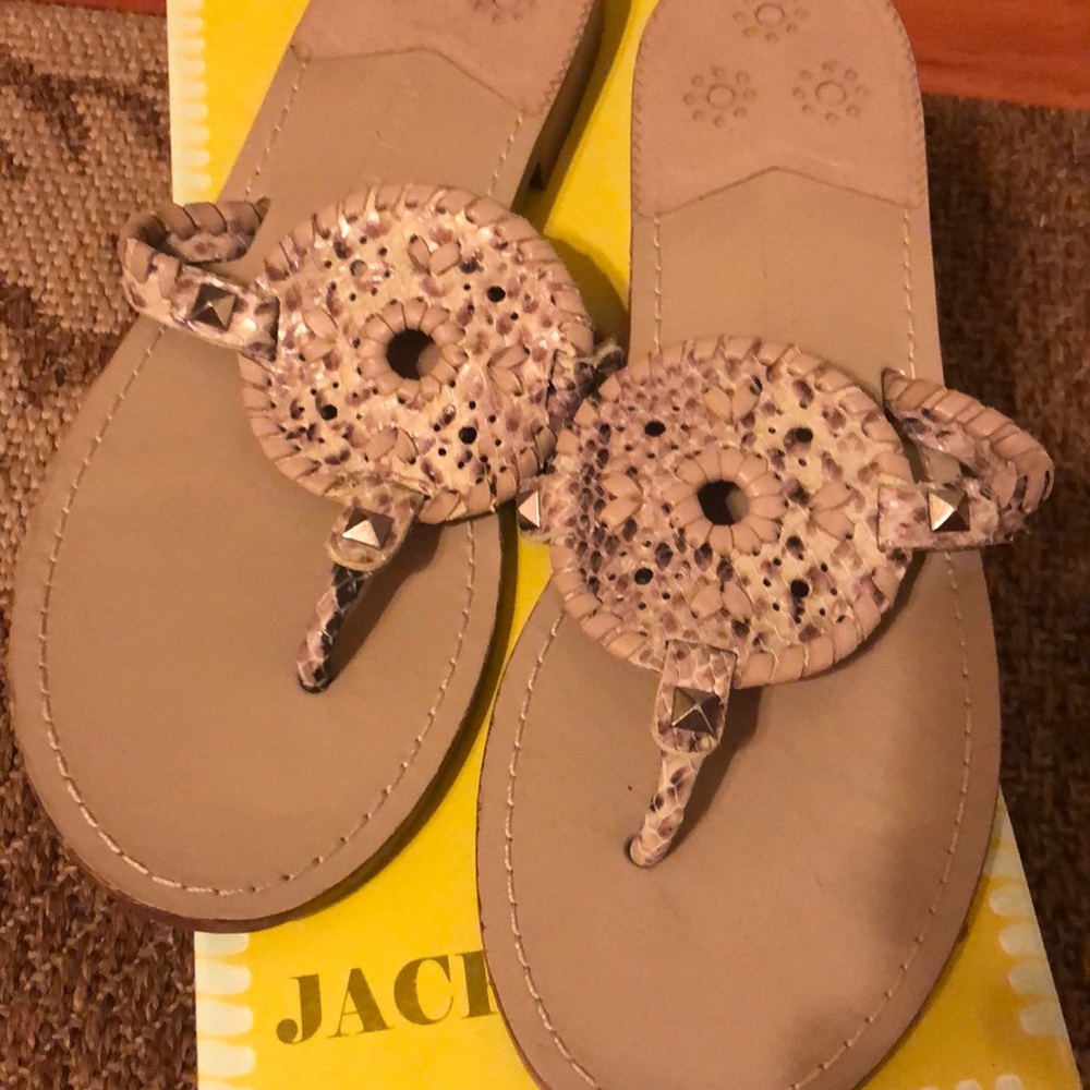 Jack Rogers Georgica Python Size 10 - image 4